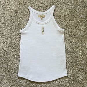 Madewell White Tank